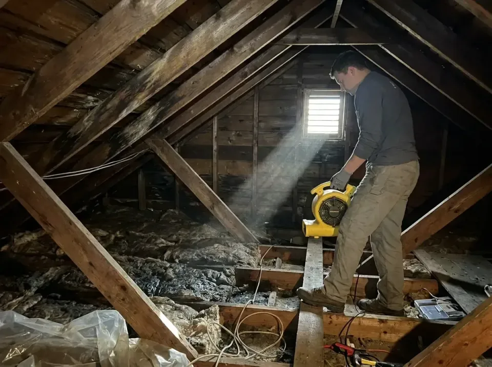 attic-water-damage-drying-proc-007 — frequently asked questions, Emergency Water Extraction & 24/7 Flood Response in Brockpo…